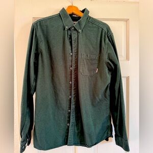 Green Eddie Bauer Button Down